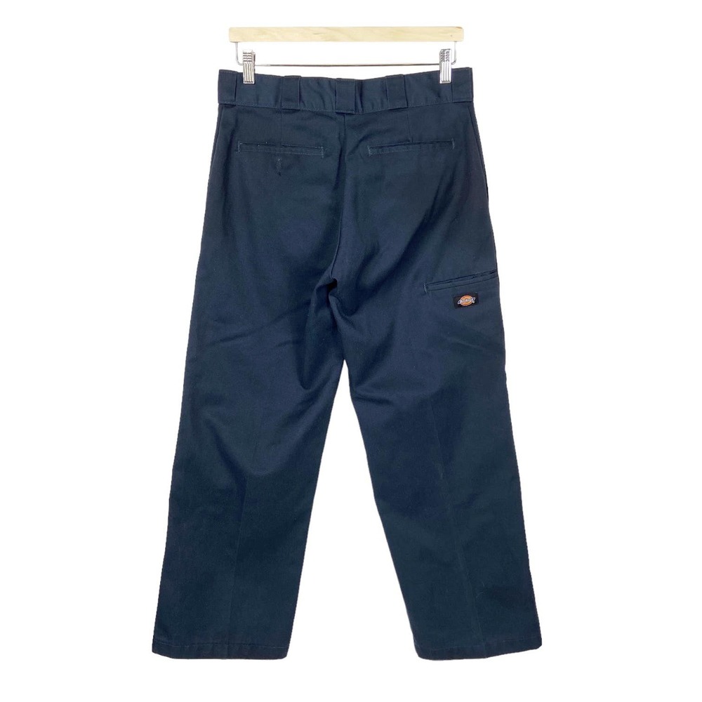 Dickies Loose Fit Mens Pants Carpenter Cargo Pocket Navy Blue Size 32 x 30 - Picture 2 of 9